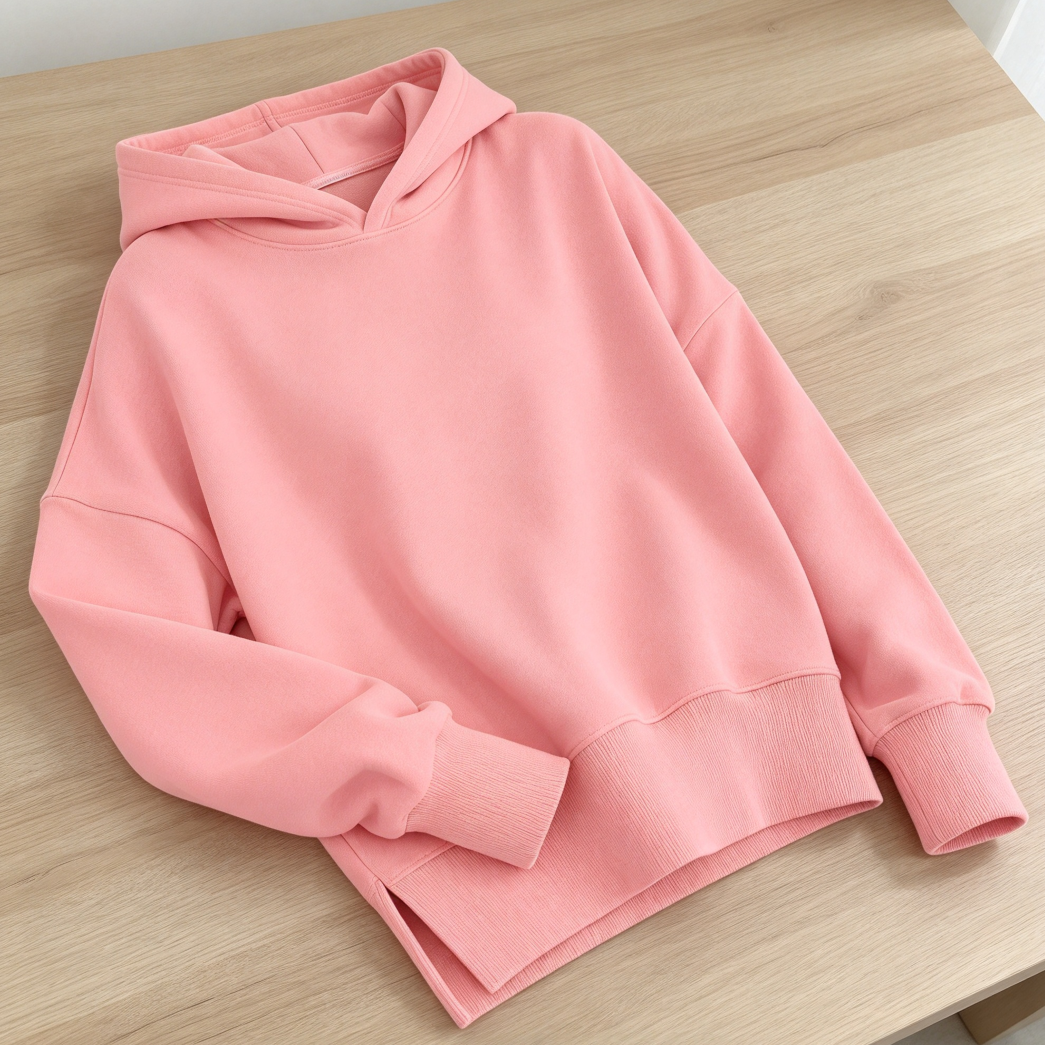 Women’s Oversized Side-Slit Hoodie