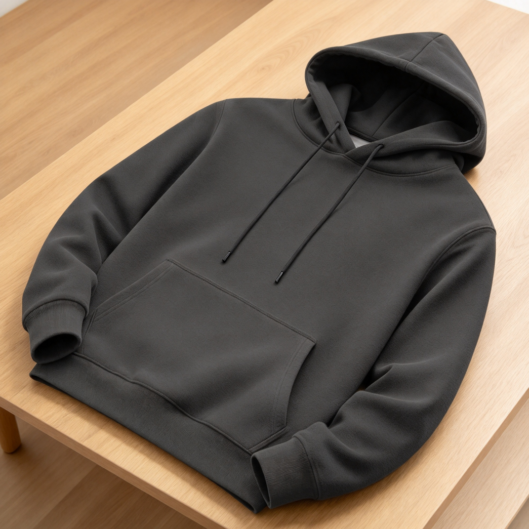 Men's Drawstring Pocket Pullover Hoodie - Image 2