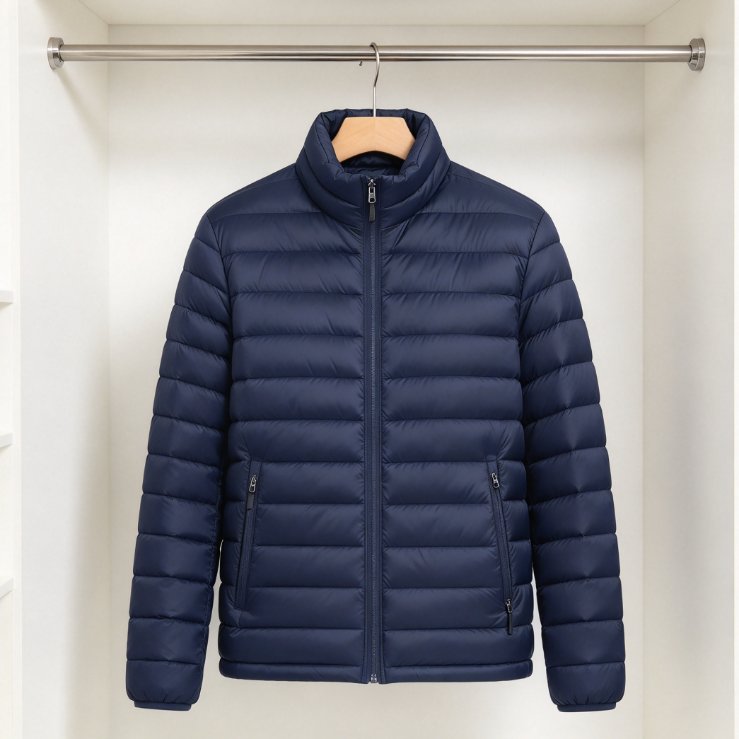 Men’s Lightweight Packable Winter Puffy Coat