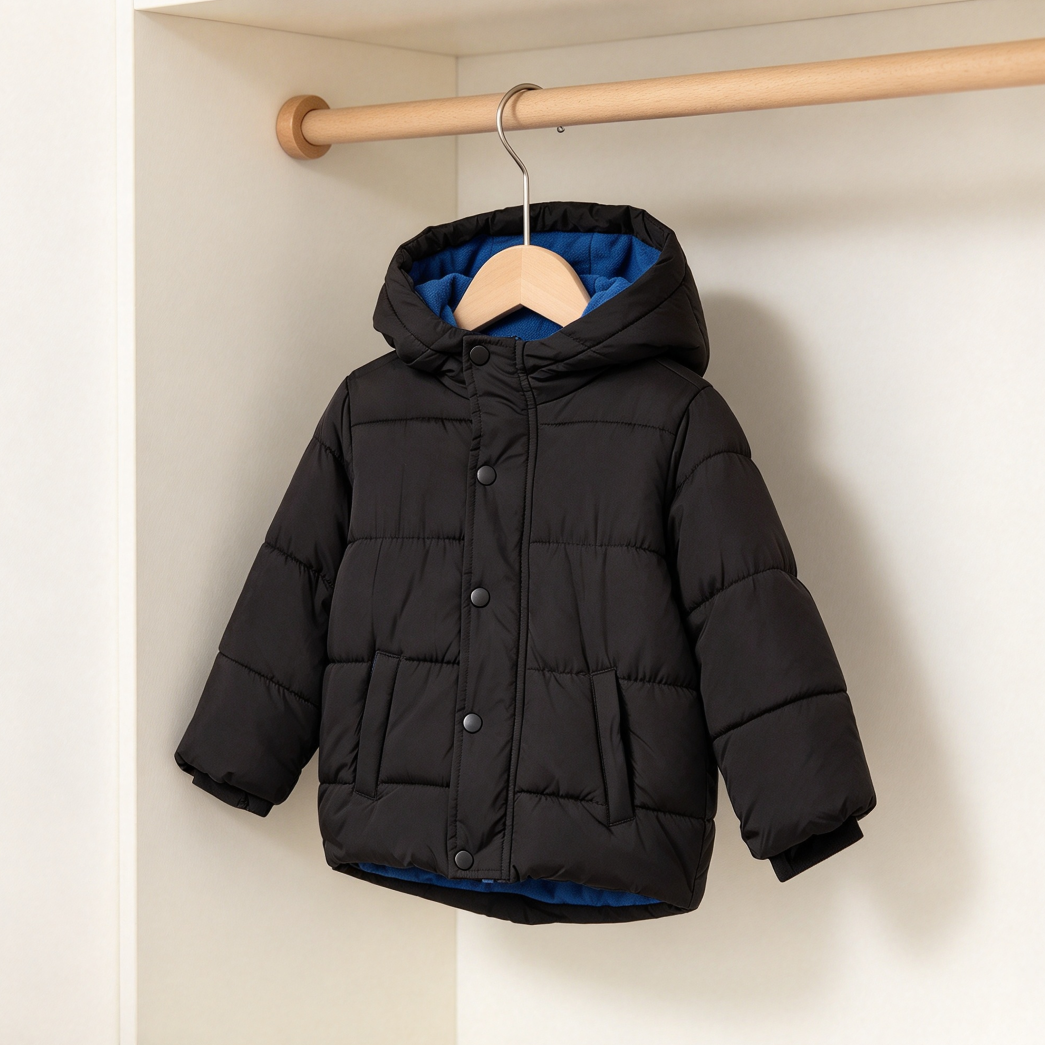 Kids’ Heavyweight Hooded Puffer Jacket