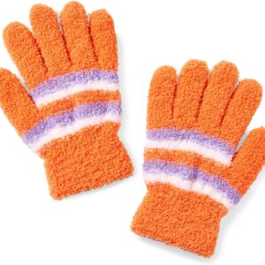 Kids' Fuzzy Stretch Full-Finger Winter Mittens